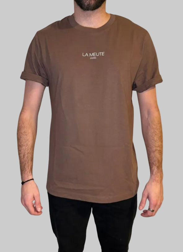 T-shirt Marron