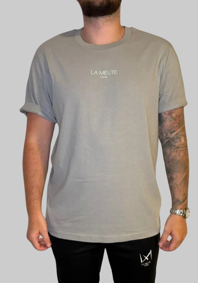 T-SHIRT Gis clair face