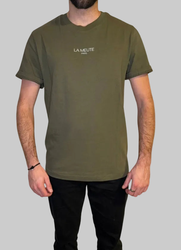 T-SHIRT Kaki face